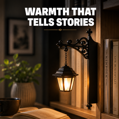 Ghost Bookshelf Lantern