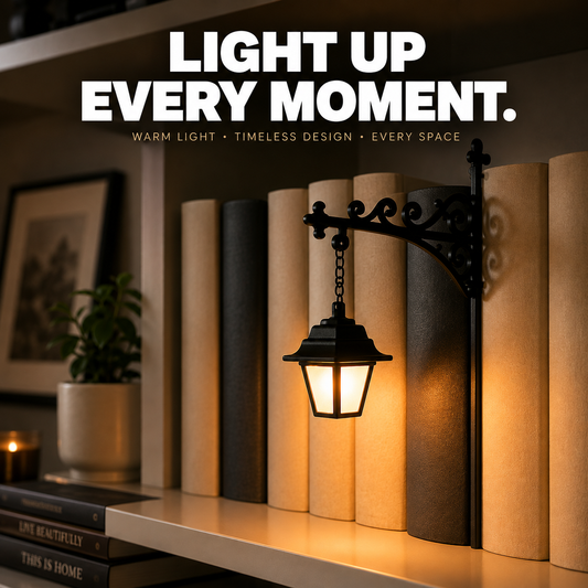 Ghost Bookshelf Lantern